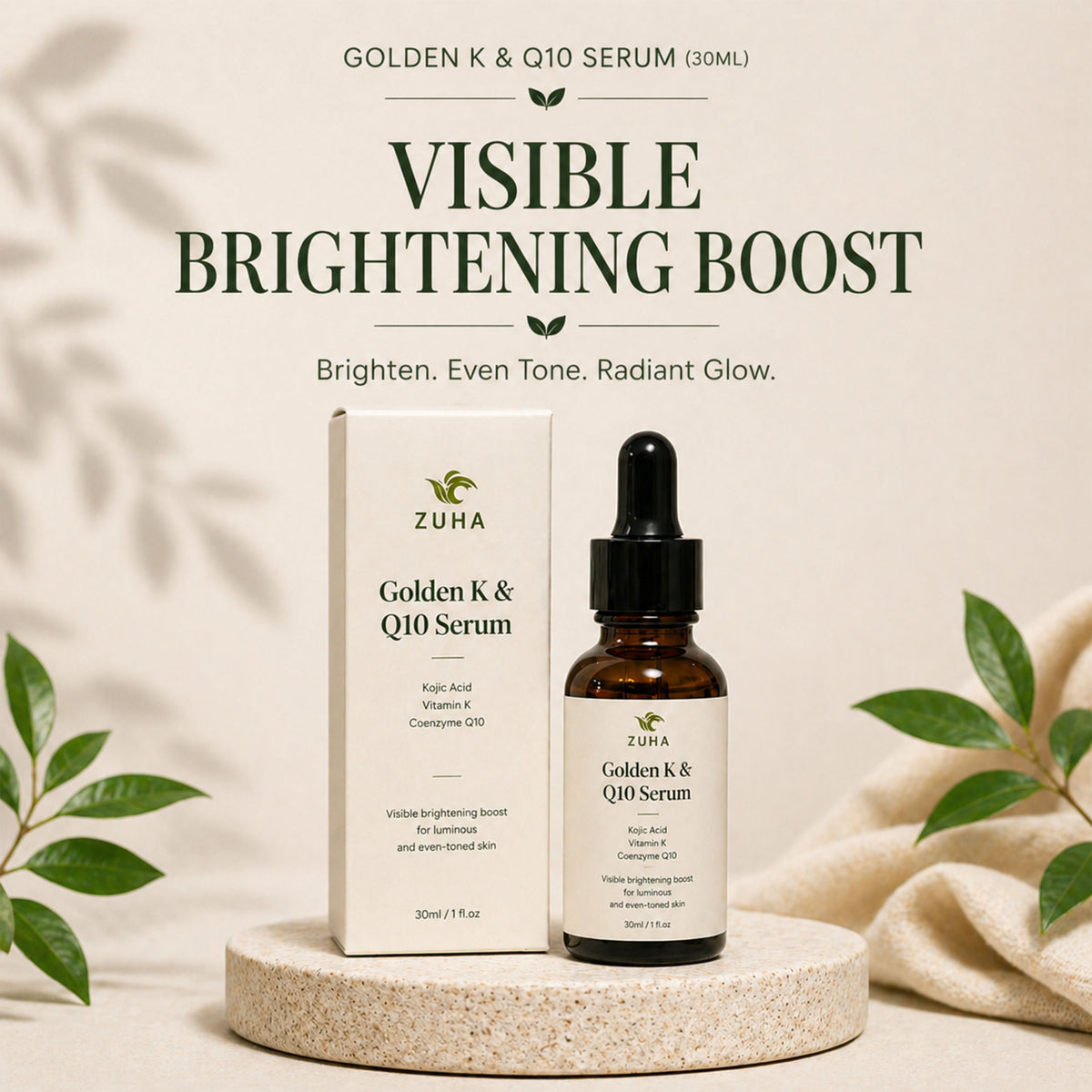 GOLDEN K & Q10 Serum 30ml